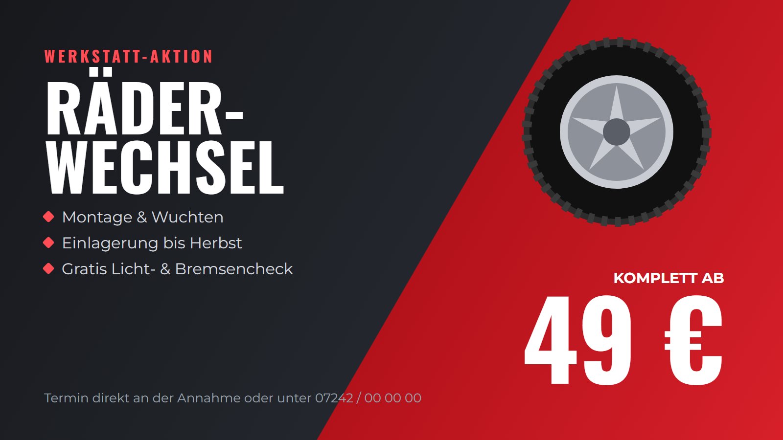 Beispiel-Slide: Autohaus & Werkstatt